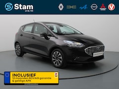 Ford Fiesta - 1.0 EcoBoost Hybrid Titanium Carplay | Climate | Cruise | Navi | Parksens. achter
