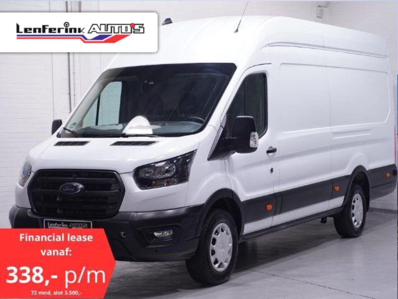 Ford Transit - 2.0 TDCI 170 pk L4H3 Airco, Camera, PDC V+A Laadruimte Pakket, Lane Assist, Trekgewicht 3. - AutoWereld.nl