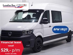 Volkswagen Crafter - 2.0 TDI 140 pk L4H3 Dubbel Cabine 6p Airco, Cruise control, 17" LMV, Treeplanken, PDC V+A