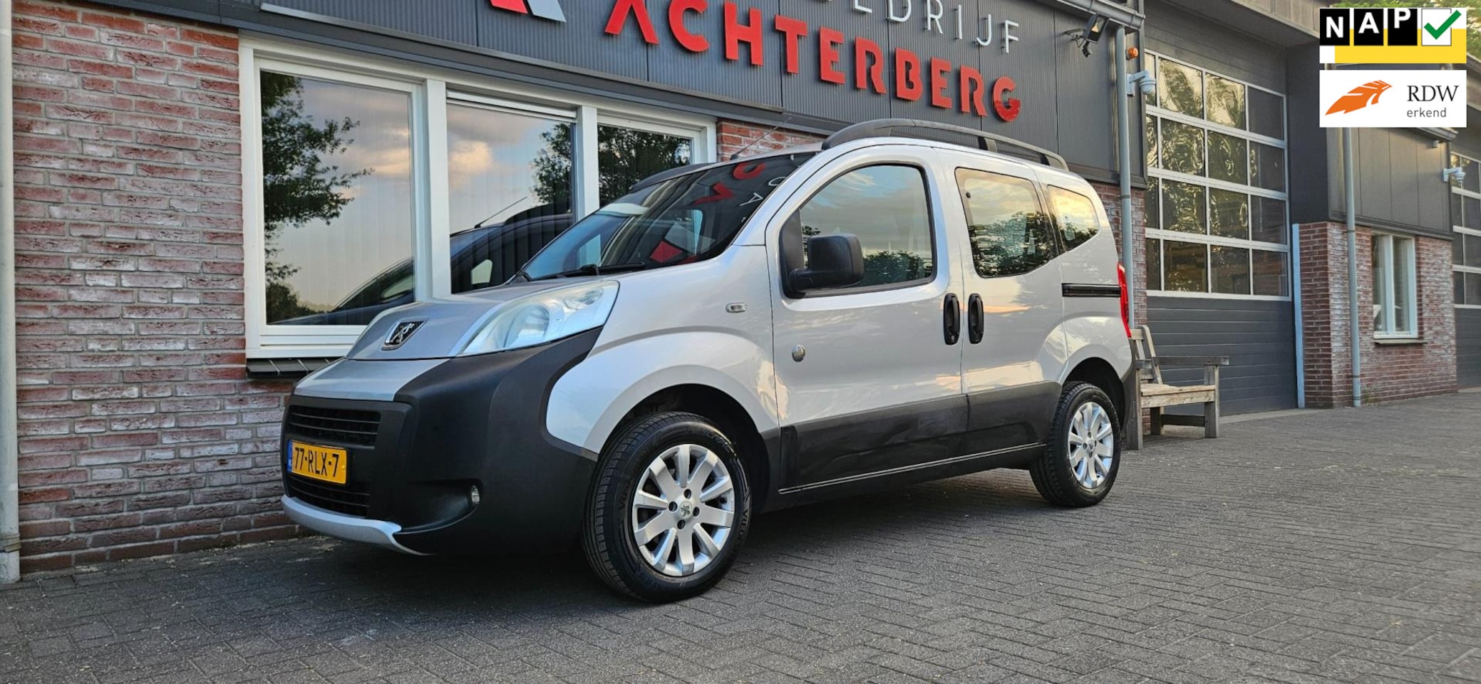 Peugeot Bipper Tepee - 1.4 Outdoor Airco! Trekhaak! NAP! Nette Auto! Dealer Onderhouden! - AutoWereld.nl