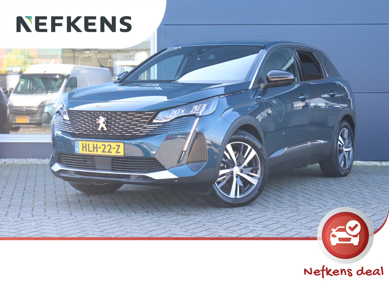 Peugeot 3008 - 1.6 HYbrid 225PK Allure Pack Business | Unieke Kilometers! | Navigatie | Dodehoekdetectie - AutoWereld.nl