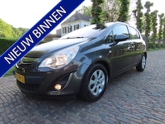 Opel Corsa - 1.3 CDTi EcoFlex S/S Cosmo Ecc Cruisecontrol leer/Stof Stuurverwarming Stoelverwarming 5 D