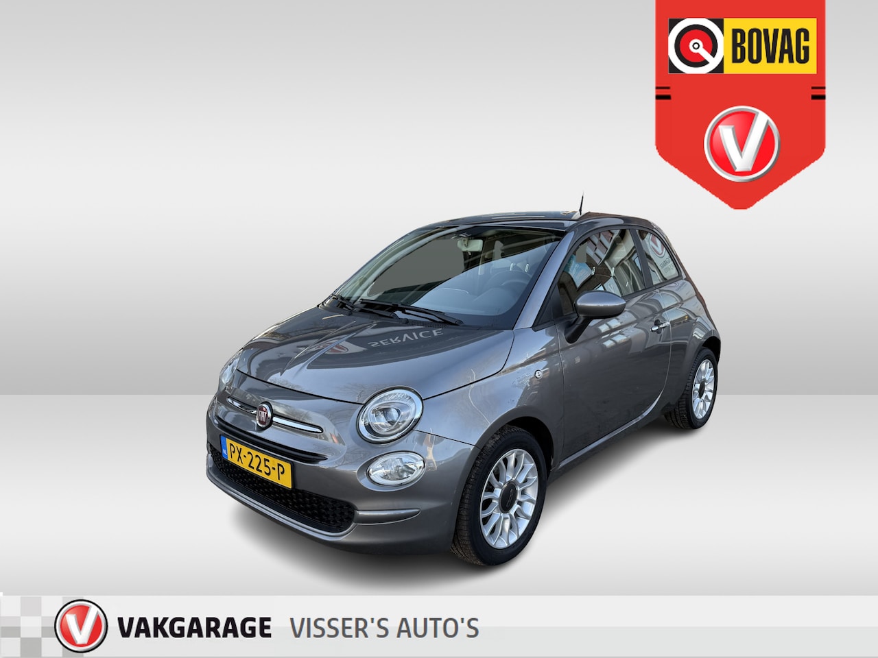 Fiat 500 - 1.0 TwinAir Pop 4 nieuwe banden airco | snelheidslimet | lichtmetalen wielen | - AutoWereld.nl