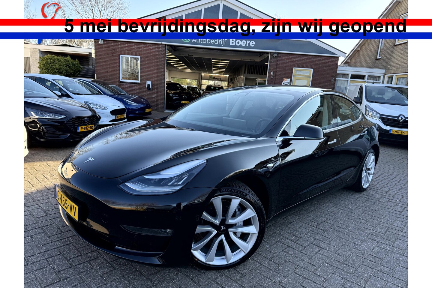 Tesla Model 3 - Long Range RWD Long Range AWD Panoramadak, 19''Lmv, Camera - AutoWereld.nl