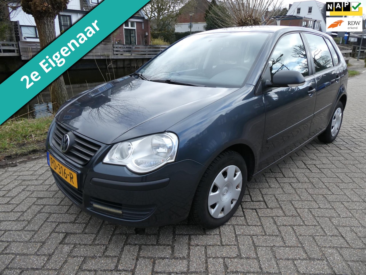 Volkswagen Polo - 1.2-12V Trendline 5-deurs 2e eigenaar Airco Zuinig - AutoWereld.nl