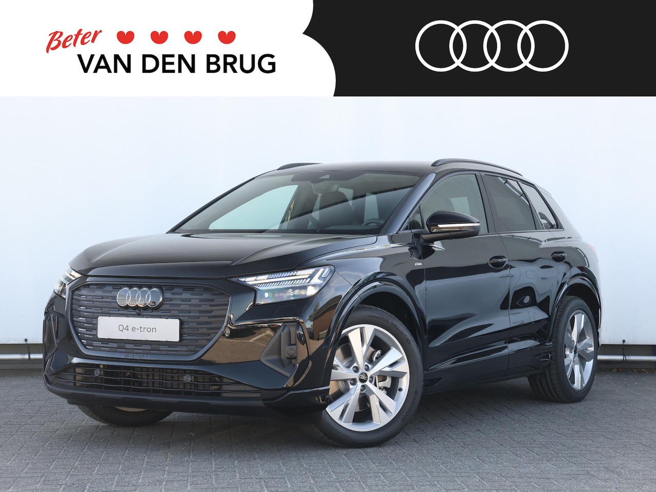 Audi Q4 e-tron - S edition e-tron 45 82 kWh 210 kW / 286 PK Quattro | Optiek zwart plus | Comfortpakket | A - AutoWereld.nl