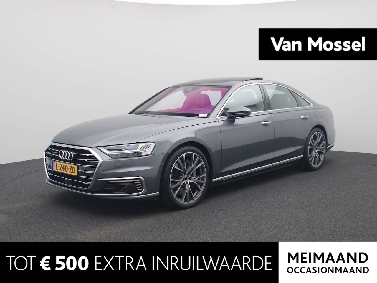 Audi A8 - 60 TFSI e quattro Pro Line Plus | SOFT CLOSE | BANG & OLUFSON | PANORAMADAK | SFEERVERLICH - AutoWereld.nl