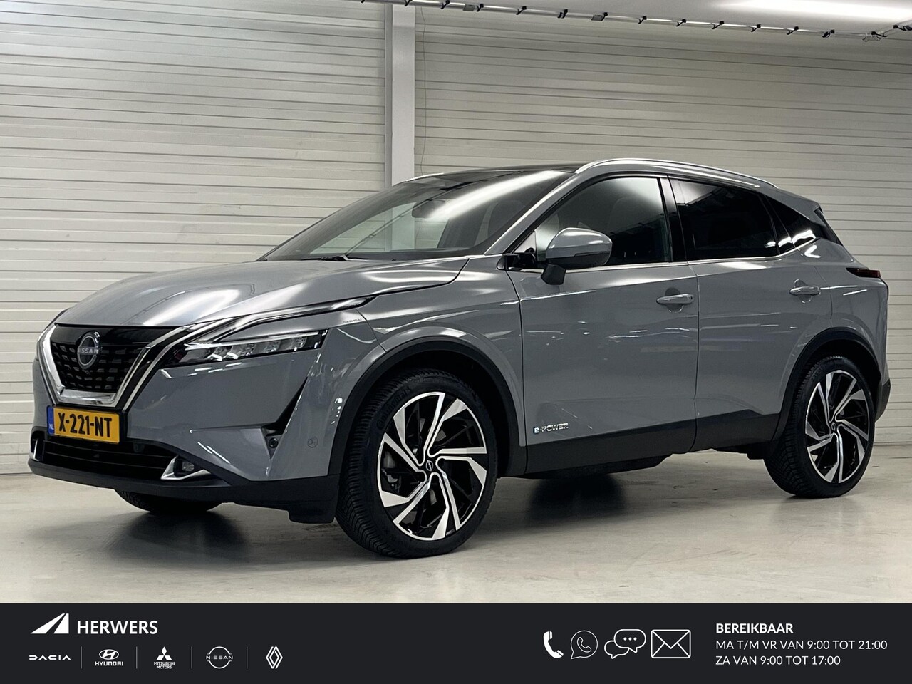 Nissan Qashqai - 1.5 e-Power Tekna Plus / Bose Audio / NL Auto / Panoramadak / All Seasonbanden / Lederen B - AutoWereld.nl