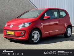 Volkswagen Up! - 1.0 high up BlueMotion / Navigatie / Cruise Control / Parkeersensoren / Telefoon / 16 inch