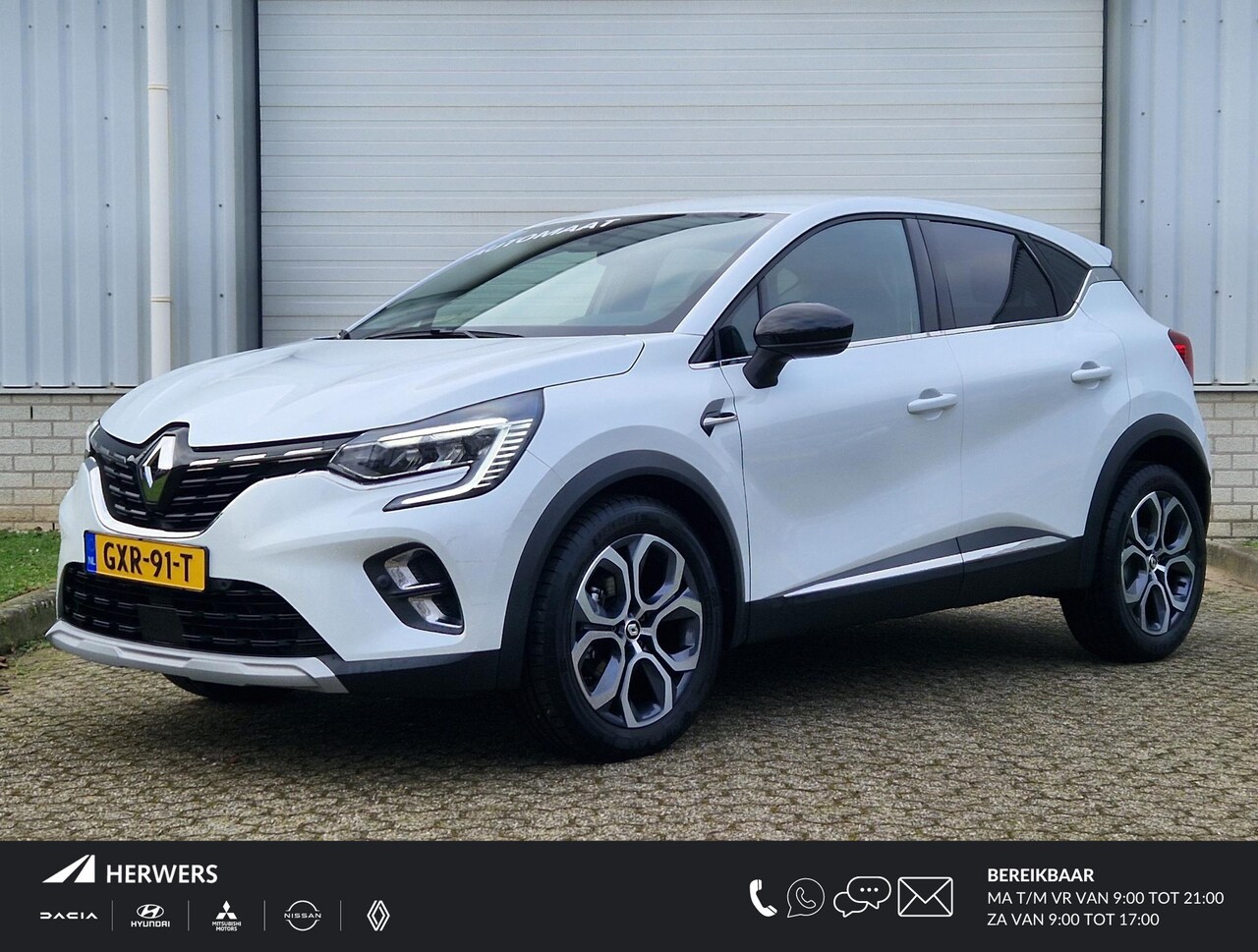 Renault Captur - 1.3 Intens Automaat / 1500kg Trekgewicht / Stuurverwarming / Stoelverwarming / Achteruitri - AutoWereld.nl