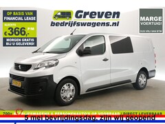 Peugeot Expert - 231L 2.0 BlueHDI L3H1 Marge Dubbele Cabine 5 Persoons Airco Cruise PDC Elektrpakket Trekha