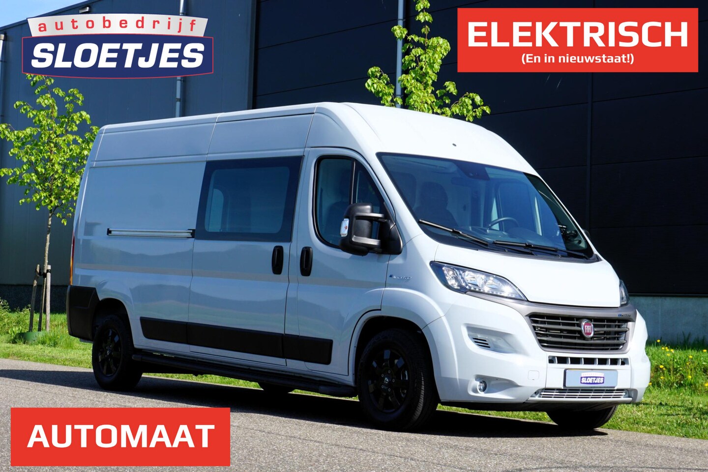 Fiat Ducato - 3.5T L3H2 47 kWh met Snellaad functie |Actieradius tot 220 km |Navigatie |Climate Control - AutoWereld.nl