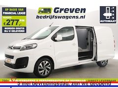 Citroën Jumpy - 2.0 BlueHDI L3H1 177PK Automaat LED Airco Cruise 360 Camera Carplay 3 Persoons 17"LMV PDC