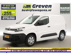 Citroën Berlingo - 1.2 PureTech L1H1 | MARGE | BENZINE | EMISSIEVRIJE ZONE | 111PK Airco Cruise PDC Elektrpak