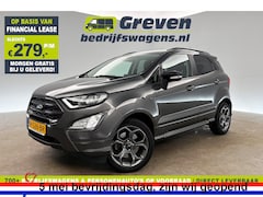 Ford EcoSport - 1.0 EcoBoost ST-Line Sfeerverl. LED Airco Cruise Carplay Parkeersensoren DAB+ 17"LMV