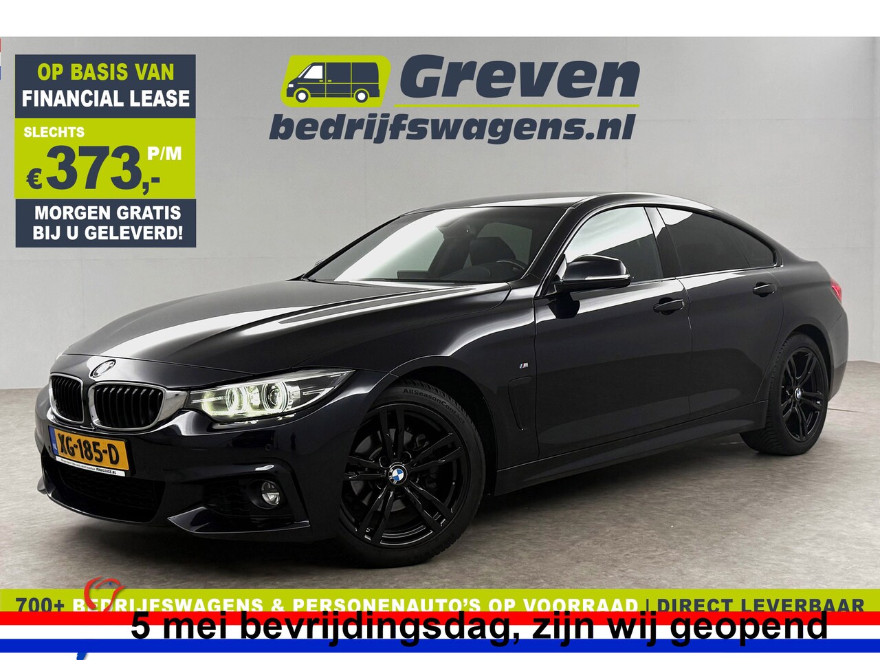 BMW 4-serie Gran Coupé - M-Sport Automaat Camera Clima LED Leder Navi Cruise PDC 18''LMV Stoelverw. - AutoWereld.nl