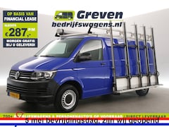 Volkswagen Transporter - 2.0 TDI L2H1 140PK Glasauto Glasresteel Airco Cruise Carplay Navigatie Imperiaal Trekhaak