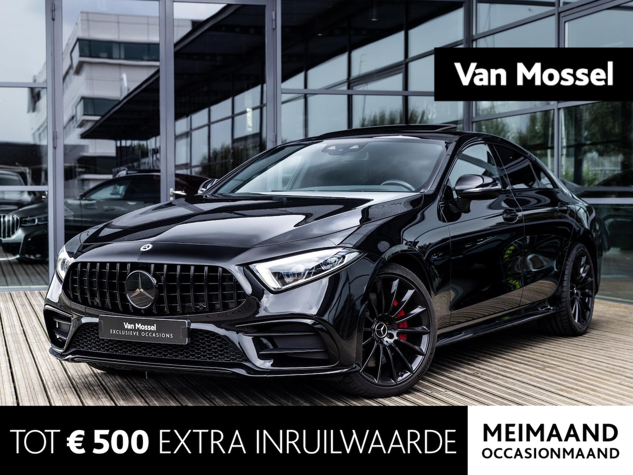 Mercedes-Benz CLS-klasse - AMG 53 4MATIC+ Premium Plus | NIGHT PAKKET | BURMESTER | SCHUIF-KANTELDAK | 20 INCH | CARB - AutoWereld.nl