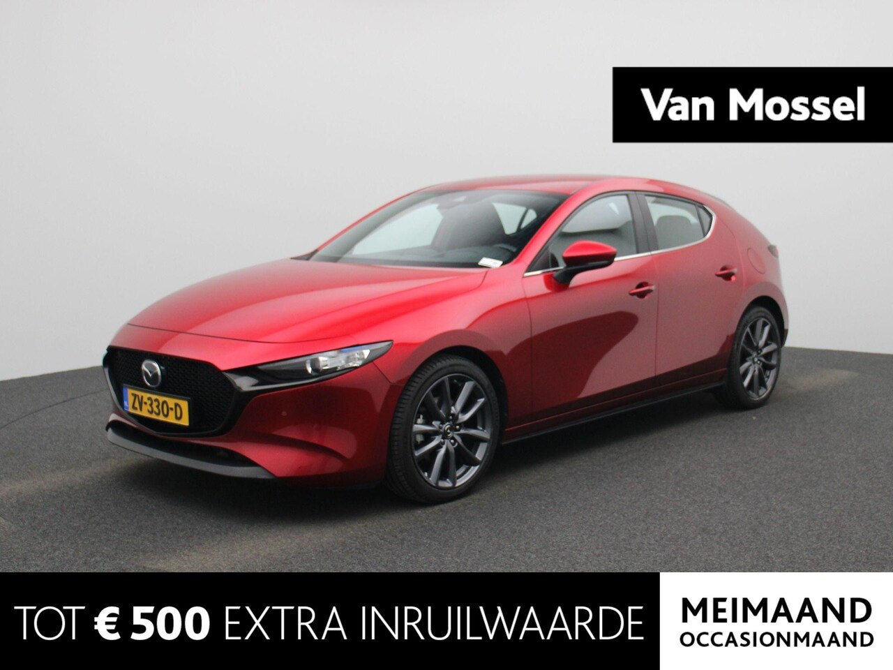 Mazda 3 - 2.0 e-SkyActiv-G M Hybrid 122 Comfort met Bose | Adaptieve Cruise Controle | Achteruitrij - AutoWereld.nl