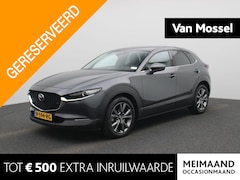Mazda CX-30 - 2.0 e-SkyActiv-X M Hybrid Luxury AUTOMAAT | LEDEREN BEKLEDING | ELEKTRISCHE STOEL | HEAD U