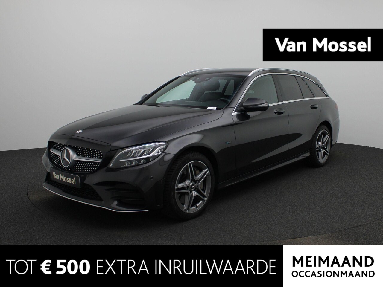 Mercedes-Benz C-klasse Estate - 300 e Business Solution AMG | Navigatie | Camera | Stoelverwarming | Trekhaak | - AutoWereld.nl