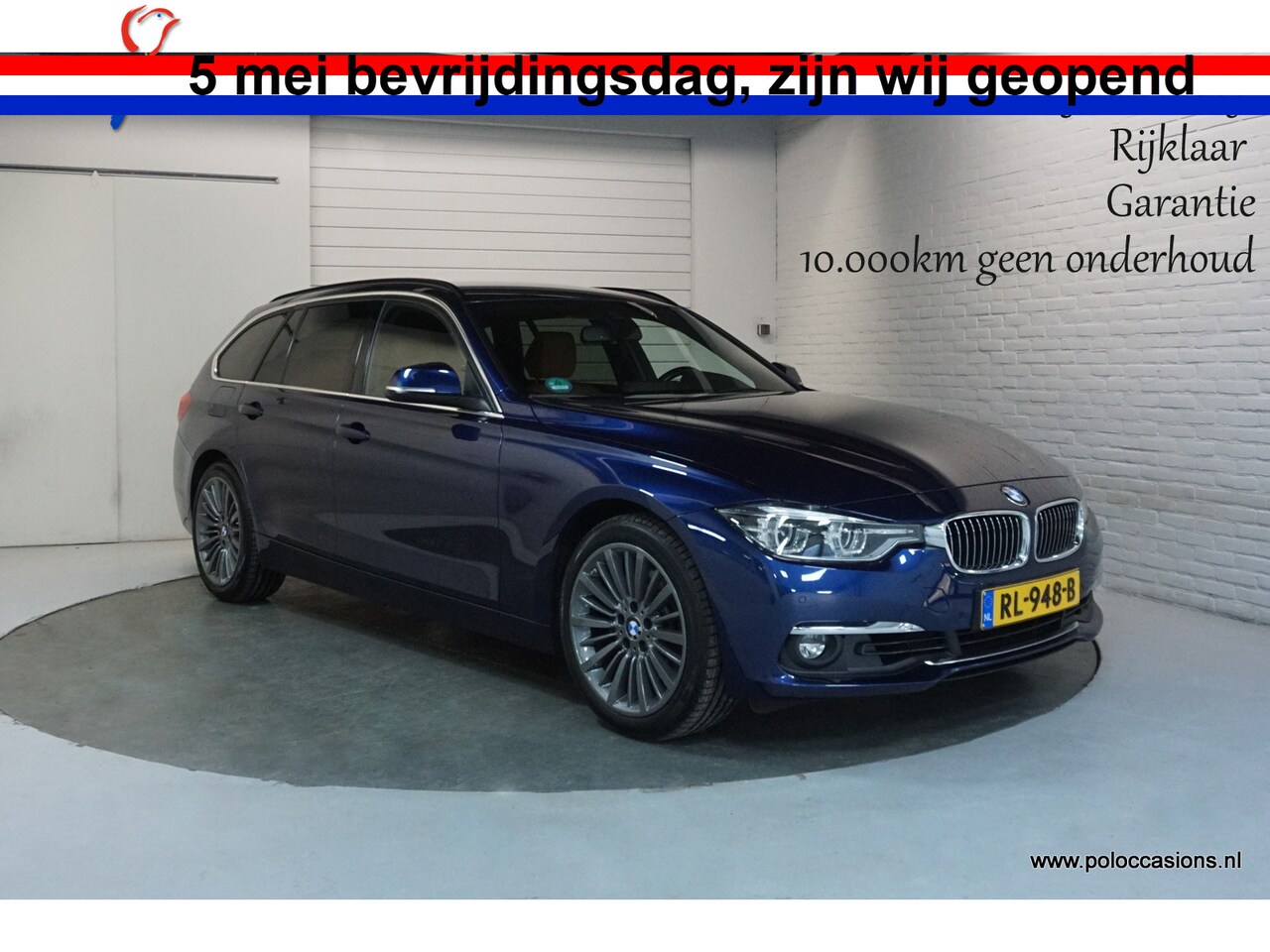BMW 3-serie Touring - 330i Luxery Automaat | Leder | Dealeronderhouden | NWE APK - AutoWereld.nl