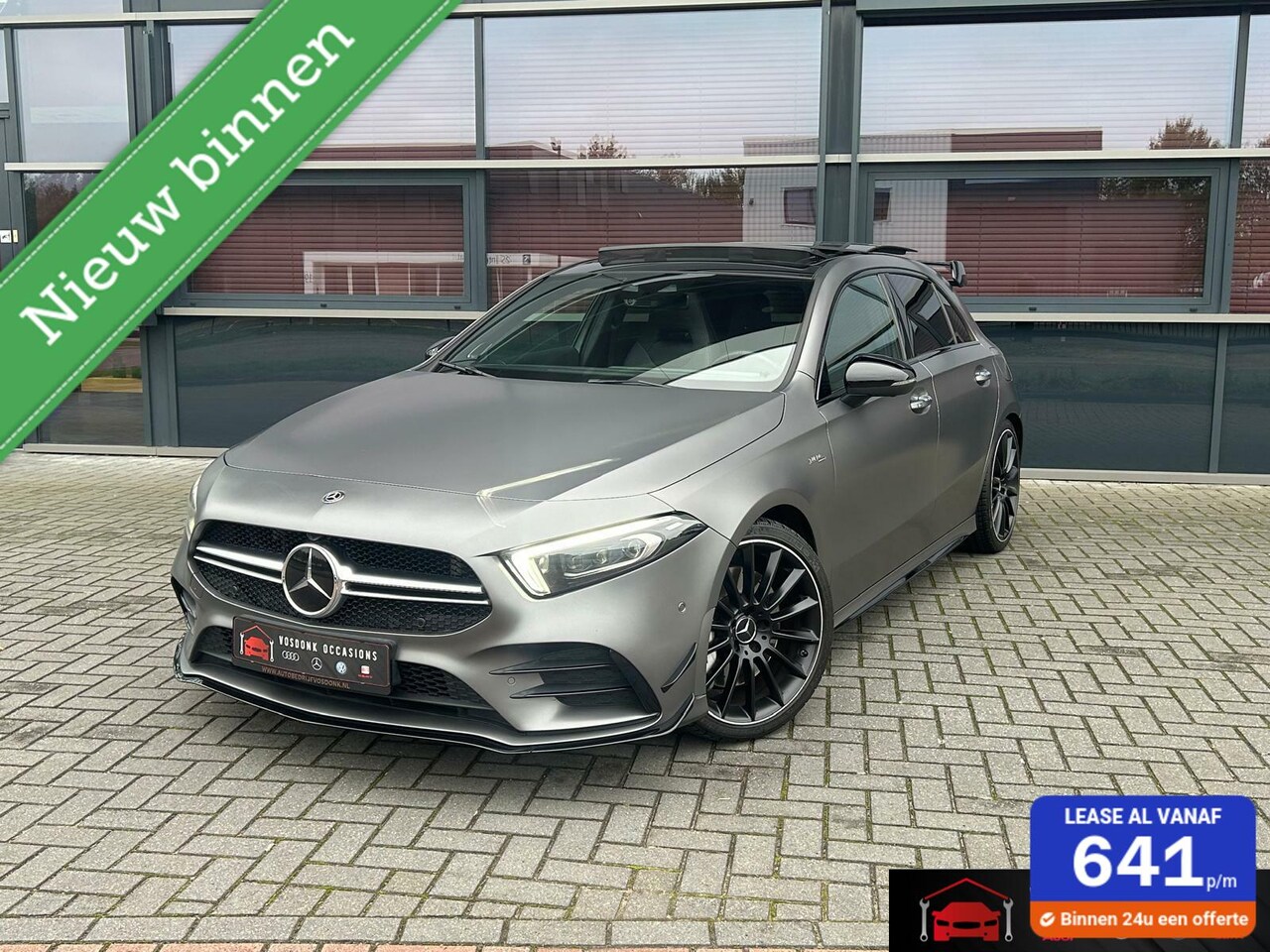 Mercedes-Benz A-klasse - A35 AMG AERO PACKKET 360 CAMERA LEDER MULTIBEAM FULL OPTION! - AutoWereld.nl