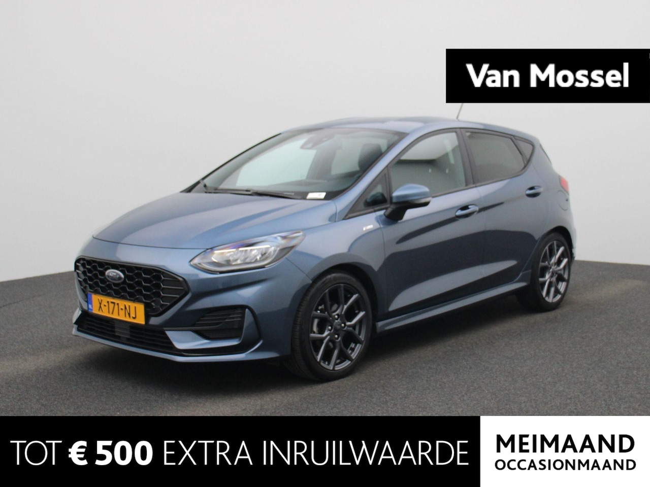 Ford Fiesta - 1.0 EcoBoost Hybrid ST-Line | Apple Car Play | Winter Pack | Lichtmetalen velgen - AutoWereld.nl