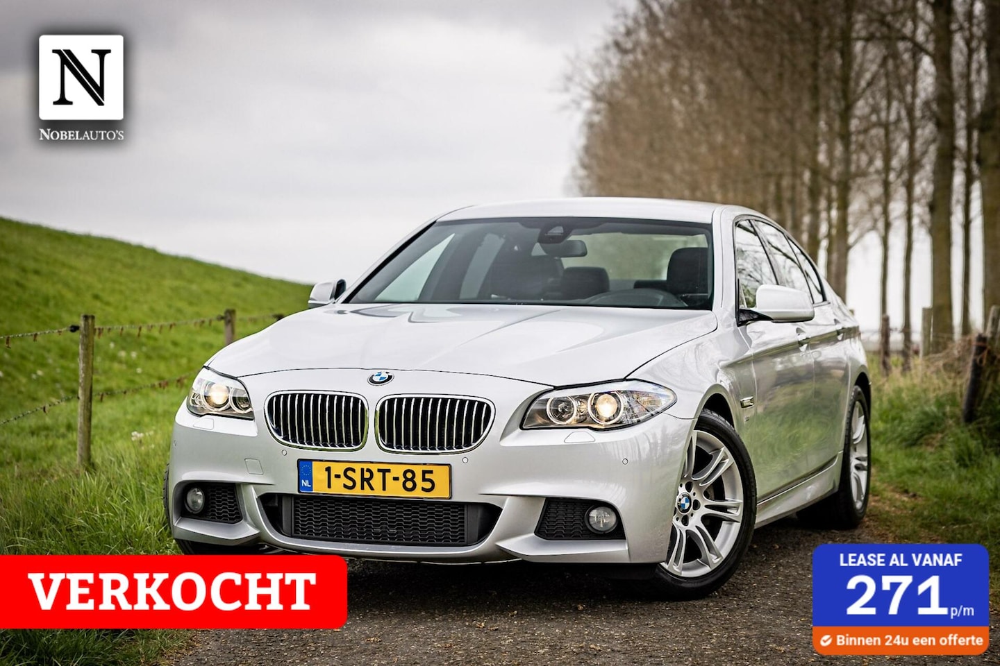 BMW 5-serie - 520i M Sport | Virtual Cockpit | Trekhaak | NAP - AutoWereld.nl