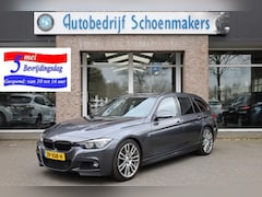BMW 3-serie Touring - 318i M Sport Corporate Lease CAMERA LEER+STOELVERWARMING DAB NAVI LED ZWARTE-HEMEL PANO/OP