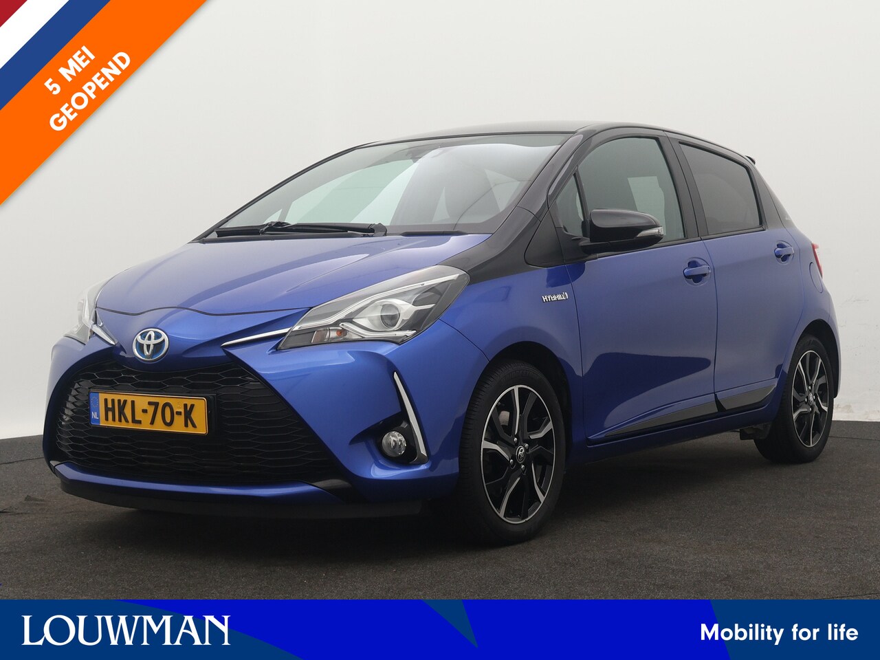 Toyota Yaris - 1.5 Hybrid Bi-Tone Plus Limited | Camera | LM Velgen | - AutoWereld.nl