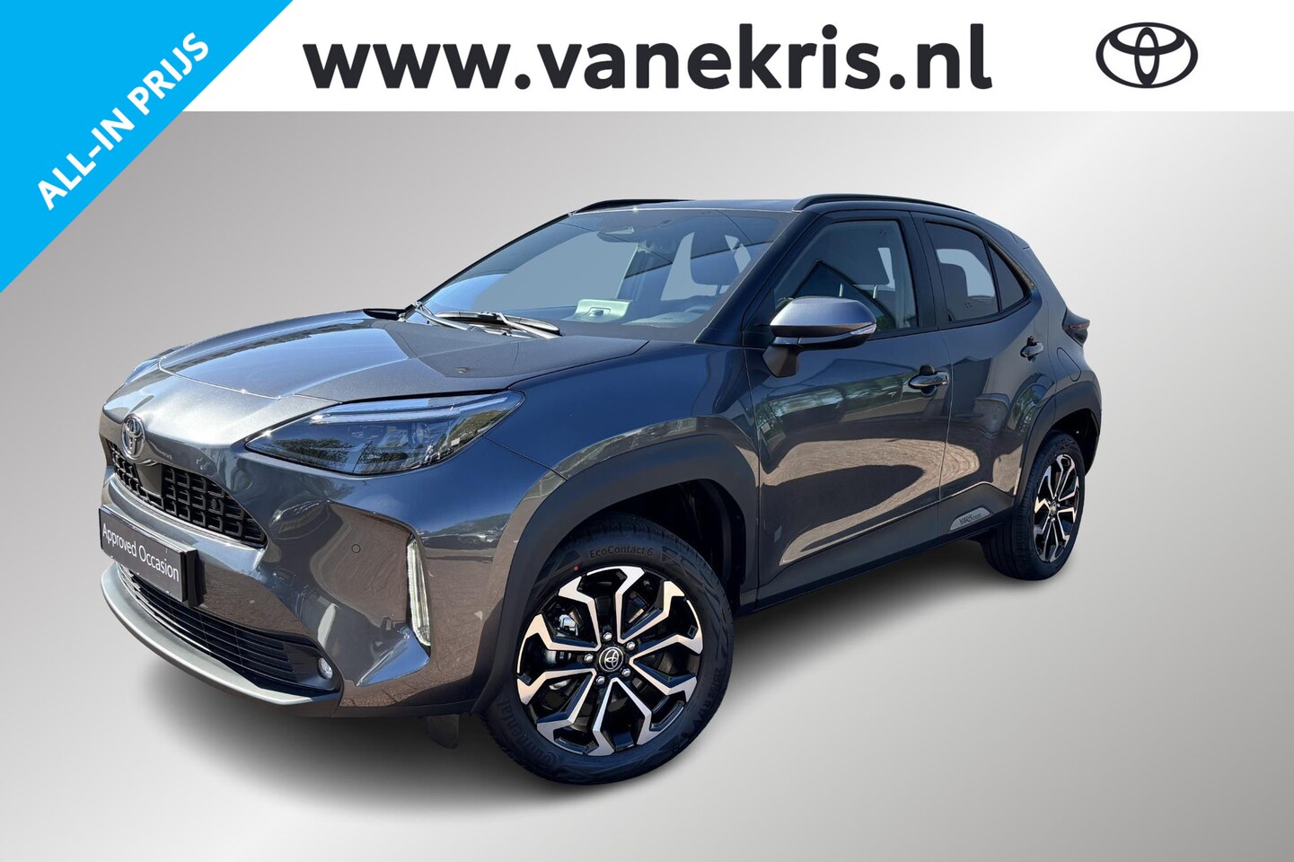 Toyota Yaris Cross - 1.5 Hybrid 115 First Edition Parkeersensoren, Apple carplay, Android auto. - AutoWereld.nl