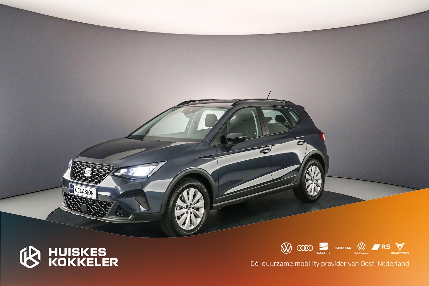Seat Arona - Reference 1.0 TSI 95pk Cruise control, Parkeersensor achter, DAB, Radio, Airco, Bluetooth, - AutoWereld.nl