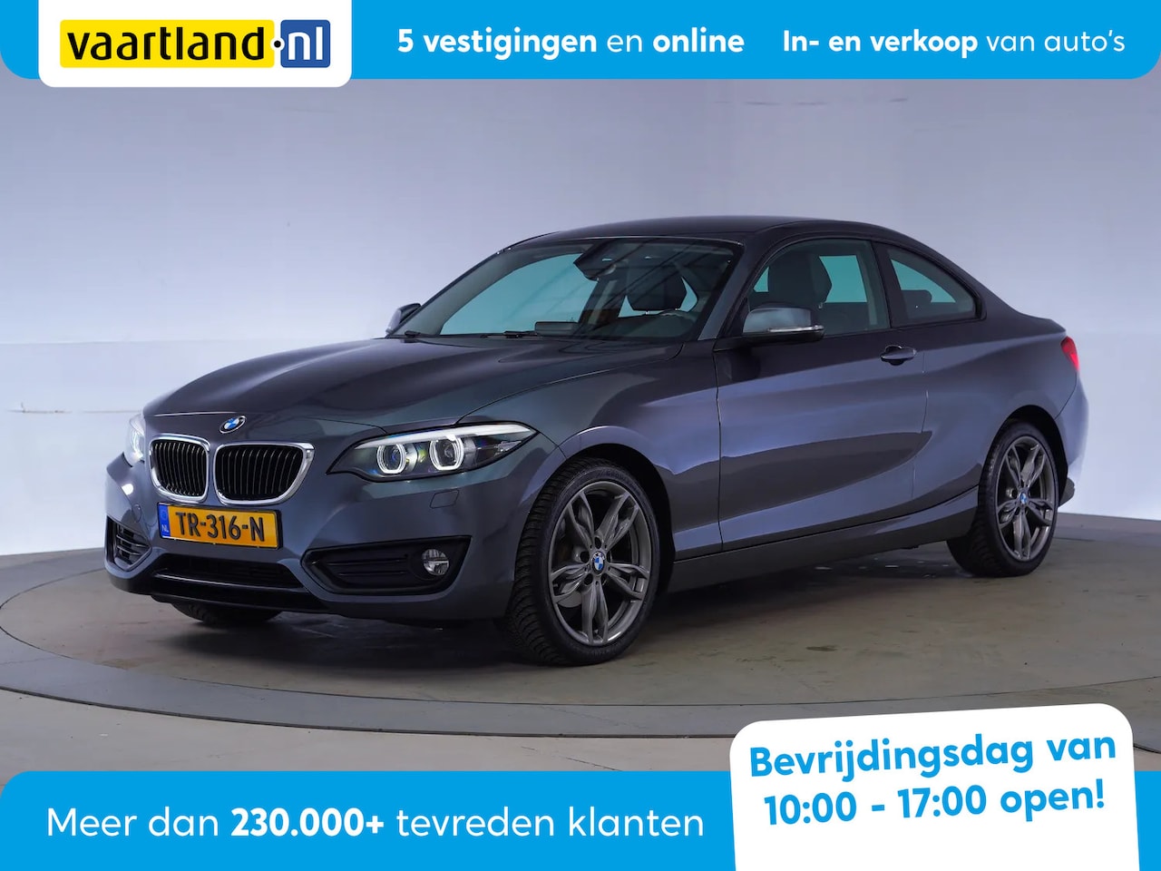 BMW 2-serie Coupé - 218Ii High Executive [ Automaat Leer cruise Navigatie] - AutoWereld.nl