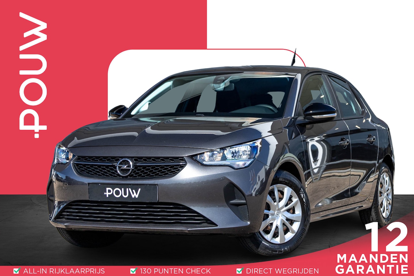 Opel Corsa - 1.2 75pk Edition | Cruise Control | Bluetooth Telefoonvoorbereiding | Stuurwiel Multifunct - AutoWereld.nl
