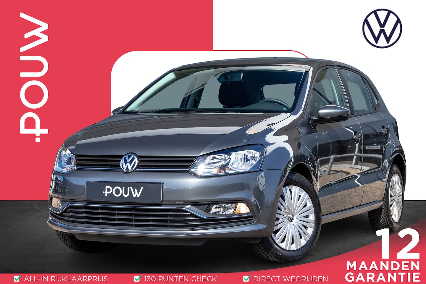 Volkswagen Polo - 1.2 TSI 90pk Comfortline | Cruise Control | Airco - AutoWereld.nl