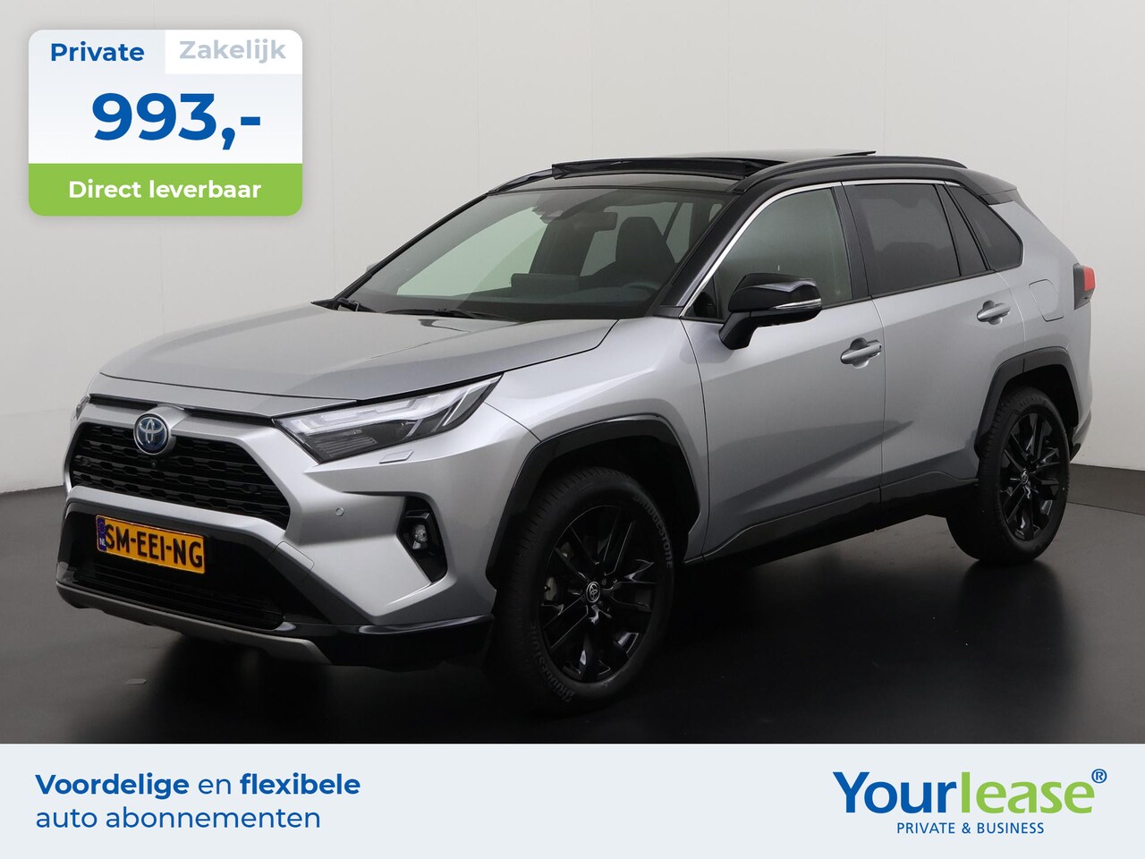 Toyota RAV4 - 2.5 Hybrid Bi-Tone | All-in 993,- Private Lease | Zondag Open! - AutoWereld.nl