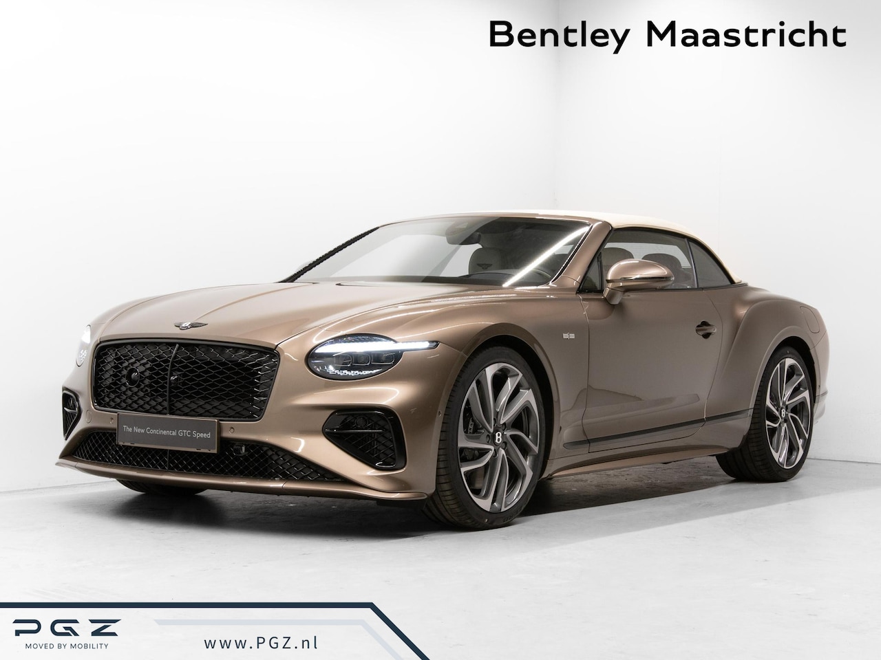 Bentley Continental GTC - 4.0 V8 Hybrid Speed |FIRST EDITION|NAIM|TWEED ROOF - AutoWereld.nl