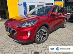Ford Kuga - 2.5 PHEV Titanium X | TREKHAAK ELEKTRISCH| STOEL, - STUUR- EN VOORRUITVERWARMING| ACHTERBA
