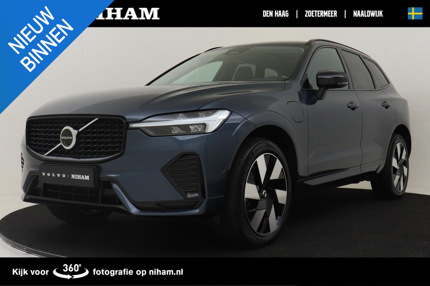 Volvo XC60 - T8 PLUG-IN HYBRID AWD PLUS DARK -PANO.DAK|HARMAN/KARDON|360°CAM|20" - AutoWereld.nl