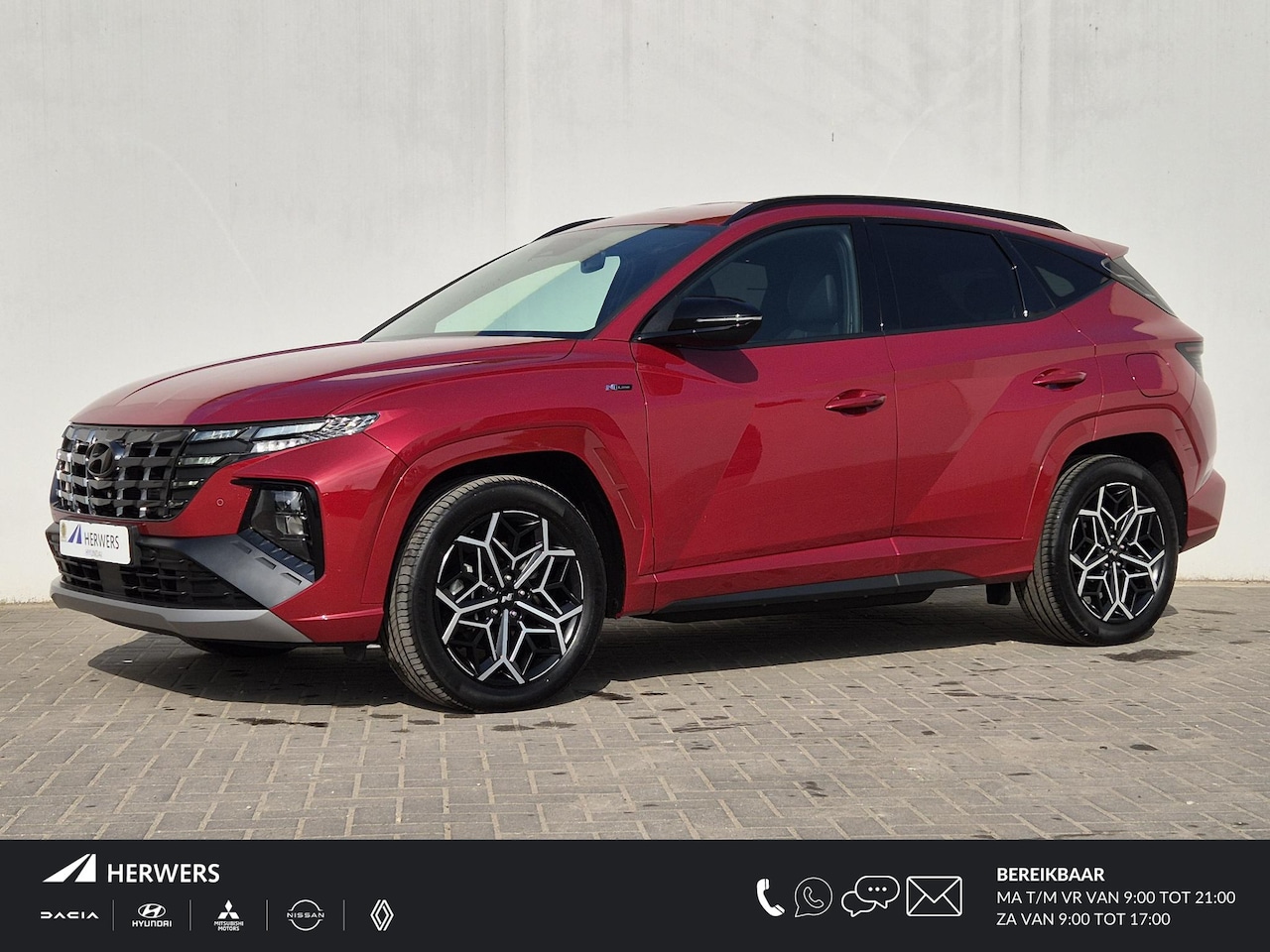 Hyundai Tucson - 1.6 T-GDI PHEV Plug-in N Line 4WD Automaat / Achteruitrijcamera / Apple Carplay Android Au - AutoWereld.nl
