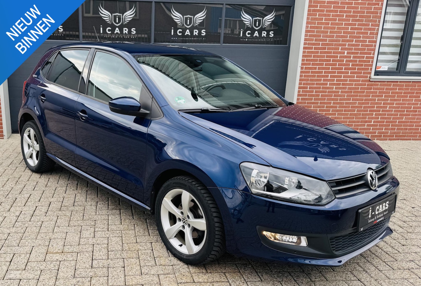 Volkswagen Polo - 1.2-12V Team Dealer onderhouden NAVI CARPLAY - AutoWereld.nl