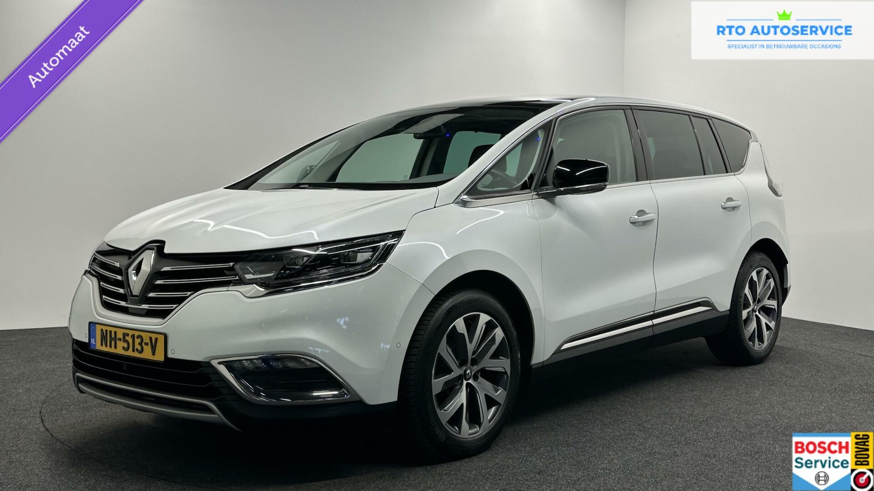 Renault Espace - 1.6 TCe Dynamique 7 Persoons|Pano|Half Leder|Nette Auto| - AutoWereld.nl