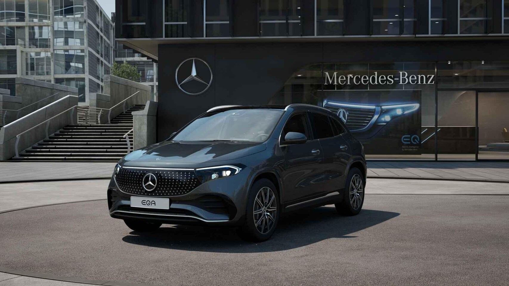 Mercedes-Benz EQA - 250 Business Solution AMG 250+ Business Solution AMG - AutoWereld.nl