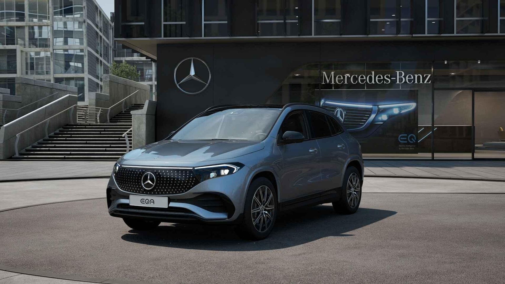 Mercedes-Benz EQA - 250 Business Solution AMG 250+ Business Solution AMG - AutoWereld.nl