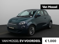 Fiat 500 - Icon 42 kWh PANORAMADAK | NAVIGATIE | VIRTUEEL COCKPIT | AUTOMAAT | PARKEERSENSOREN | BLUE
