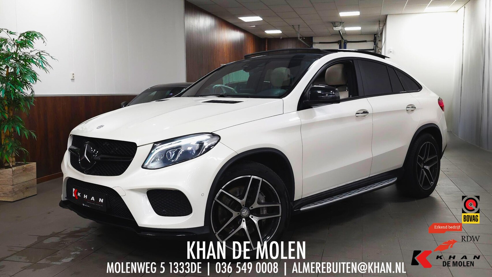 Mercedes-Benz GLE-Klasse Coupé - 350 d 4MATIC AMG Sport Edition Trekhaak|Pano|Massage|Memory - AutoWereld.nl