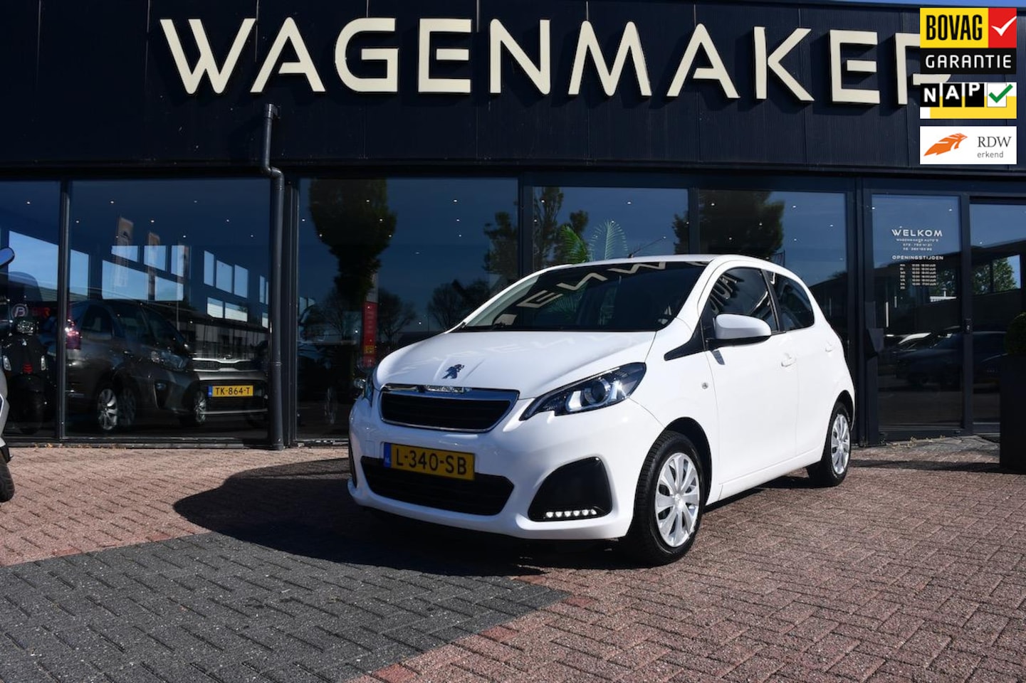 Peugeot 108 - 1.0 e-VTi Active Airco|Elektrisch pak|Tel|GoedOH - AutoWereld.nl