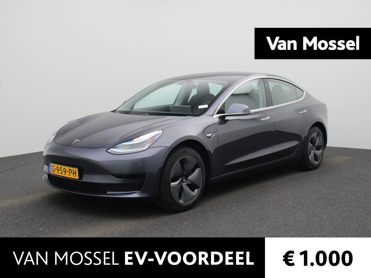 Tesla Model 3 - Standard RWD Plus 60 kWh | Lederen Bekleding | Panoramadak | Navigatie | Camera | - AutoWereld.nl