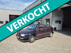 Volkswagen Golf Cabriolet - 1.8 OPKNAPPER € 499 WEG = WEG